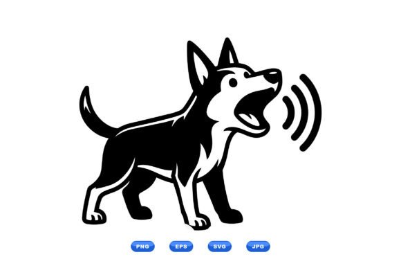 Barking Dog SVG Clipart: A Designer's Stitch Review