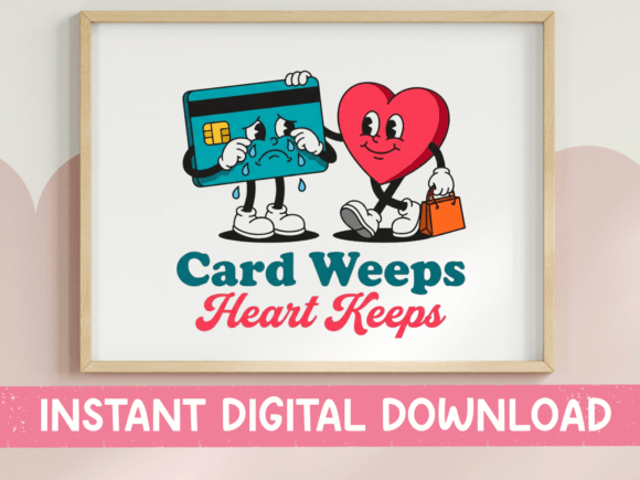 Card Weeps Heart Keeps Retro SVG: A Designer's Review