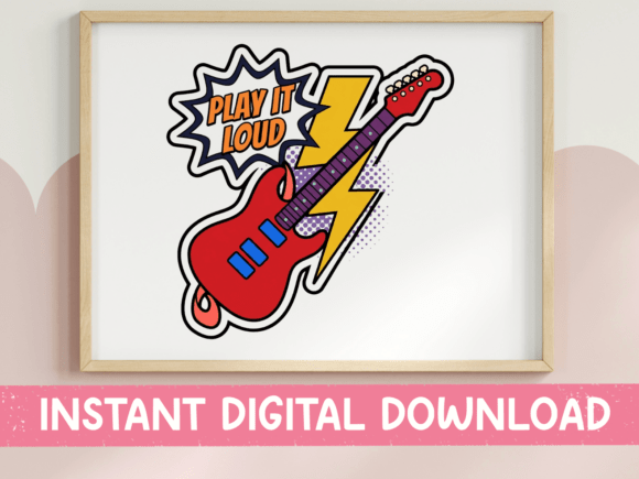 Play It Loud: A Designer's Review of the Guitar Sticker Design