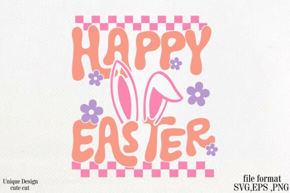 Retro Easter Day Sublimation SVG PNG Review