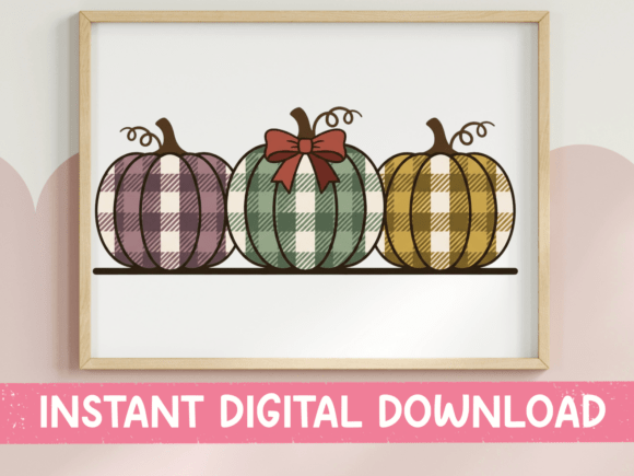 Review: Plaid Pumpkin Trio Cozy Fall SVG for Stitchers