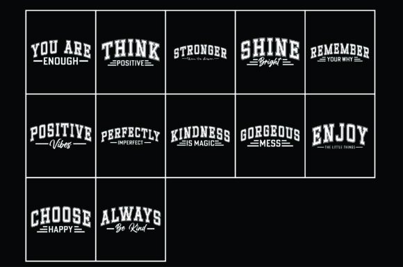Review: Varsity Style Motivational SVG Bundle for Embroidery