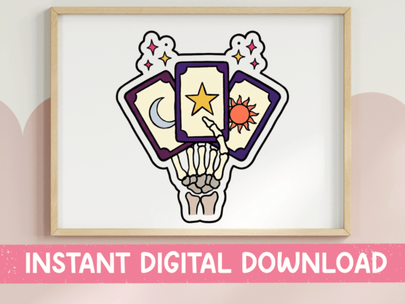 Skeleton Tarot Hand SVG: A Designer's Review for Embroidery